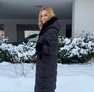 Glint kabát fekete – Innova Fashion – 4. kép